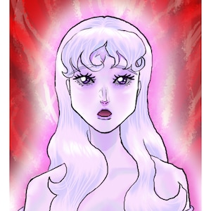 The Last Unicorn mini print