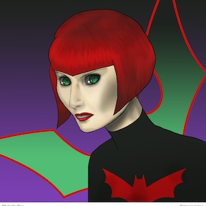 The Batwoman art print