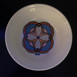 Peter Max Bowl - Etsy