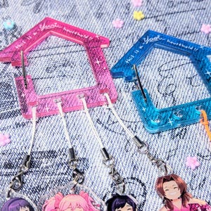 Yuri and Yaoi Household Charm Holder Carabiner