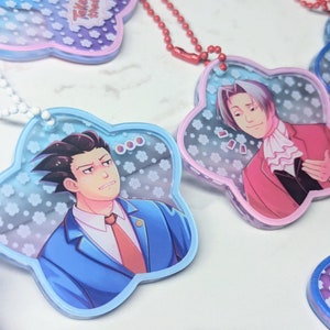 Ace Attorney 3D Star Charms! (AA1, Great Ace)