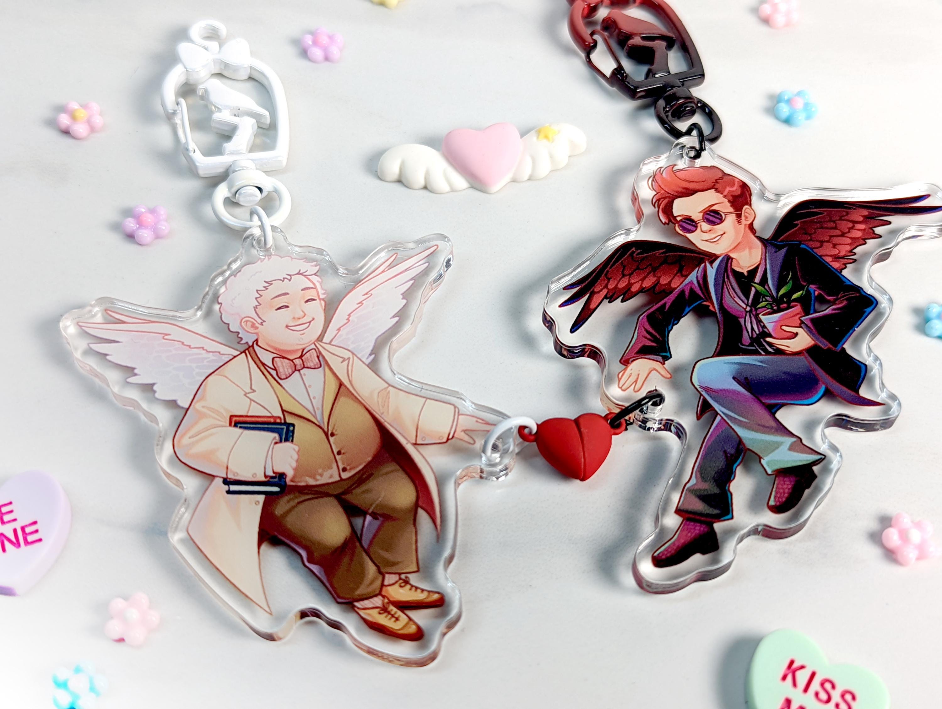 Ineffable Husbands Magnetic Keychains (Set of 2)
