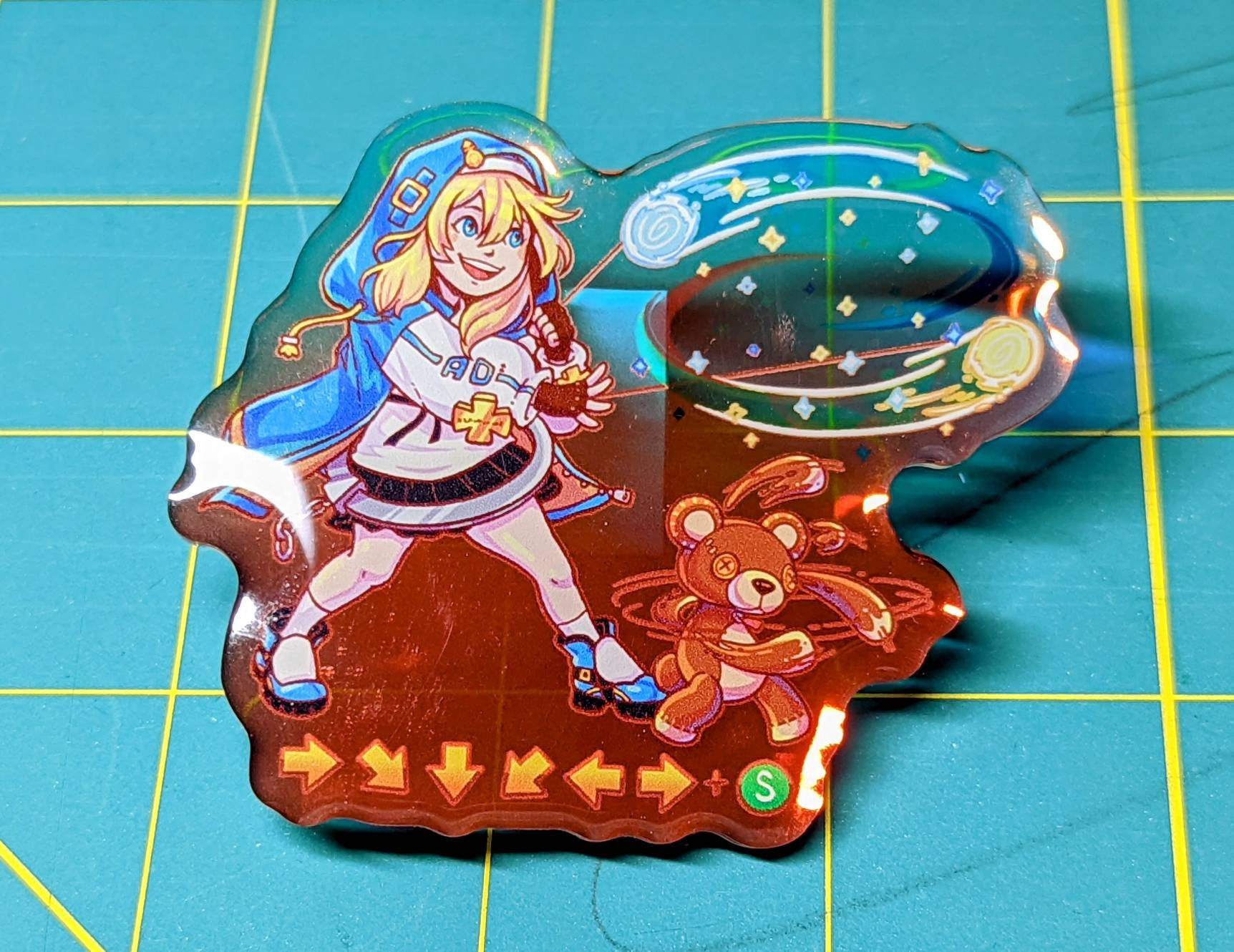 Bridget Guilty Gear Strive Pin for Sale by swamitsunami