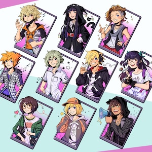 NEO: TWEWY Acrylic Pins [RETIRING!!]