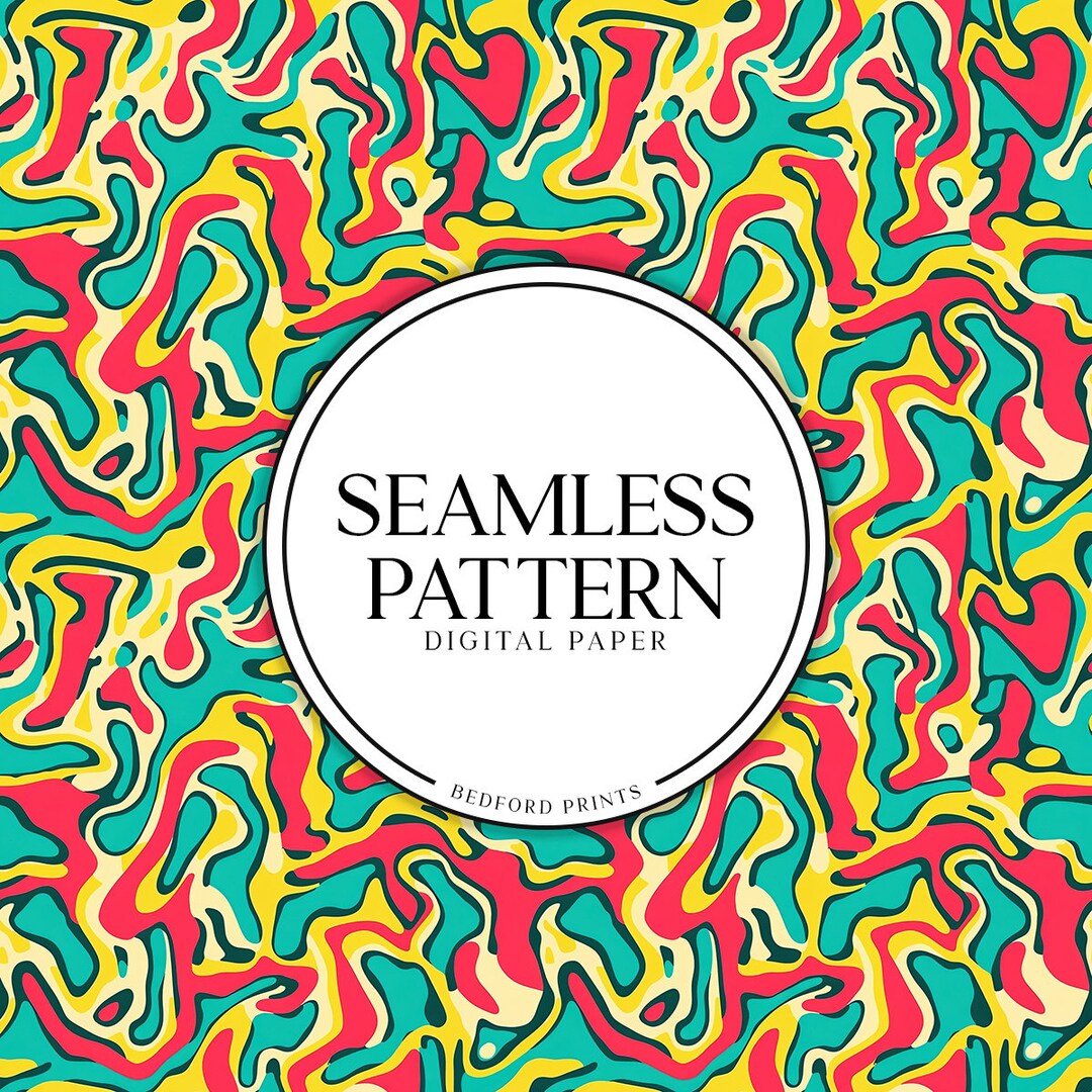 Abstract Seamless Pattern | Digital Paper | Abstract Wallpaper ...