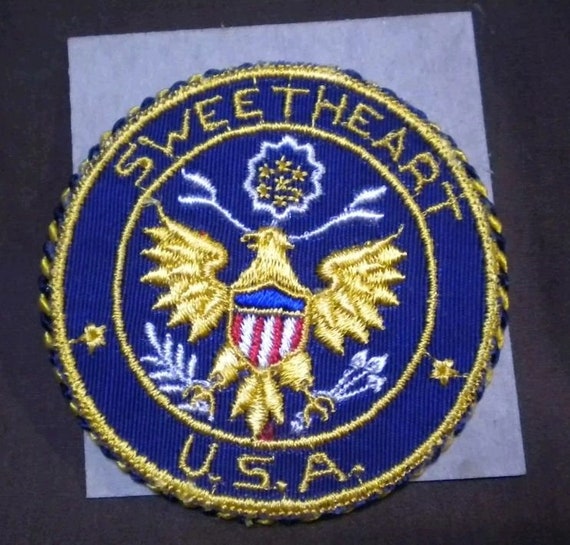 Vintage WWII Sweetheart Patch - image 1