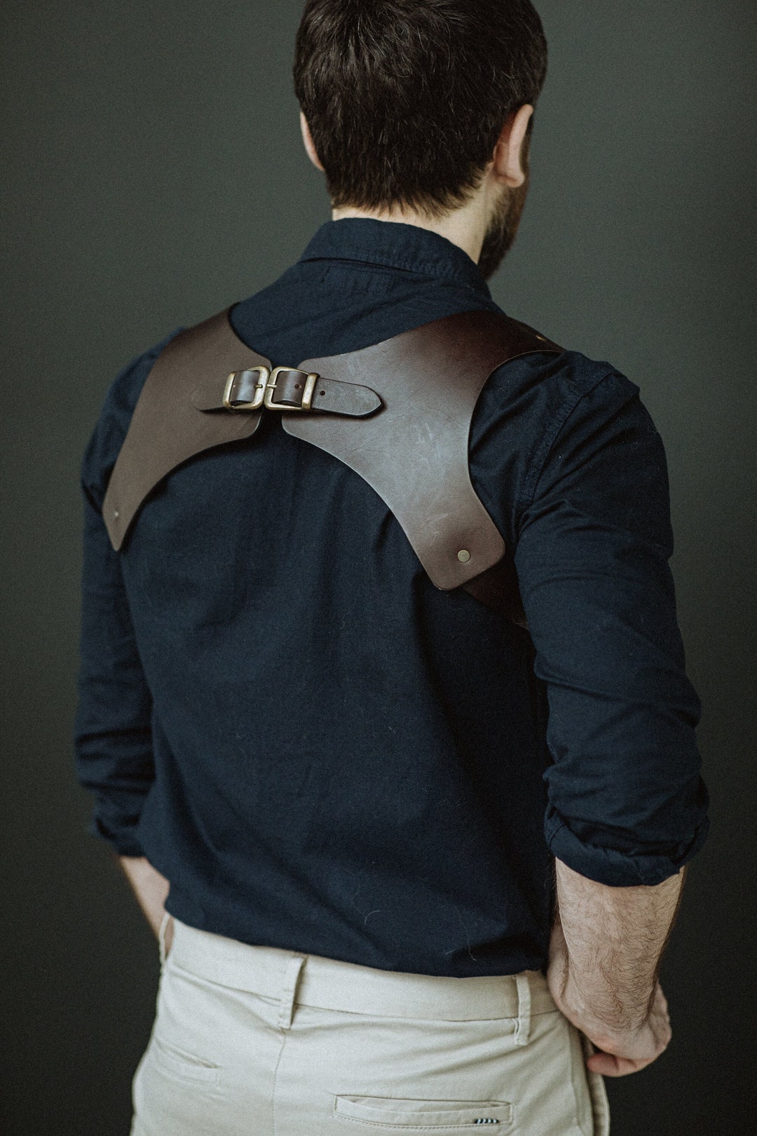 Leather Suspenders Men Harness Men Wedding Suspenders