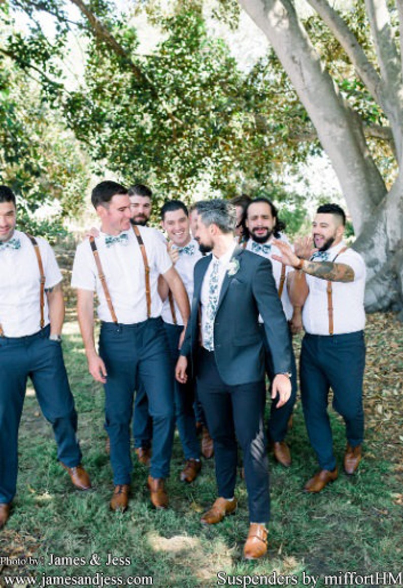 Mens Suspenders Leather Suspenders Personalized Gifts Etsy Australia