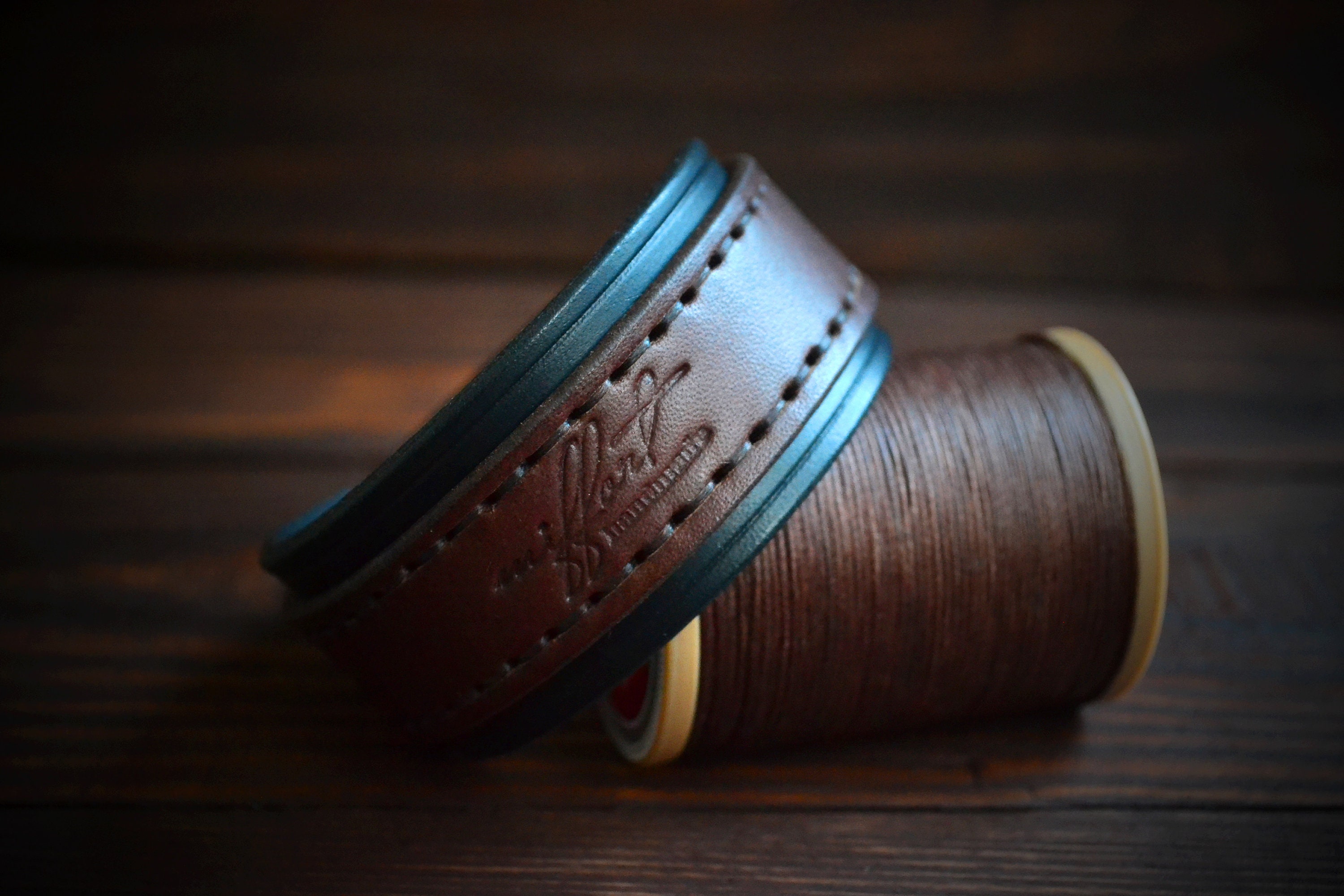 Personalized Leather Bracelet - Engraved Cuff for Men and Women | Minimalist Gift for Anniversary, Birthday, Graduation, Valentine's Day