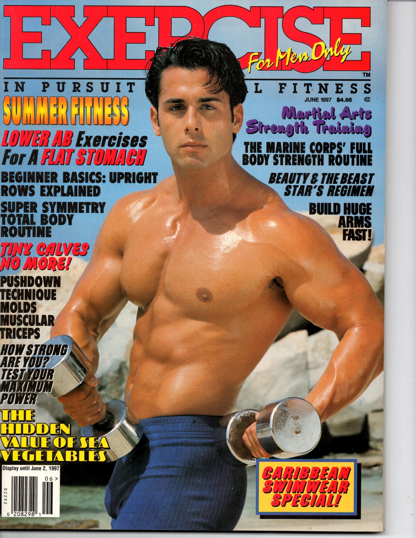 Exercise For Men Only magazine june 1997 vol 13 issue Etsy