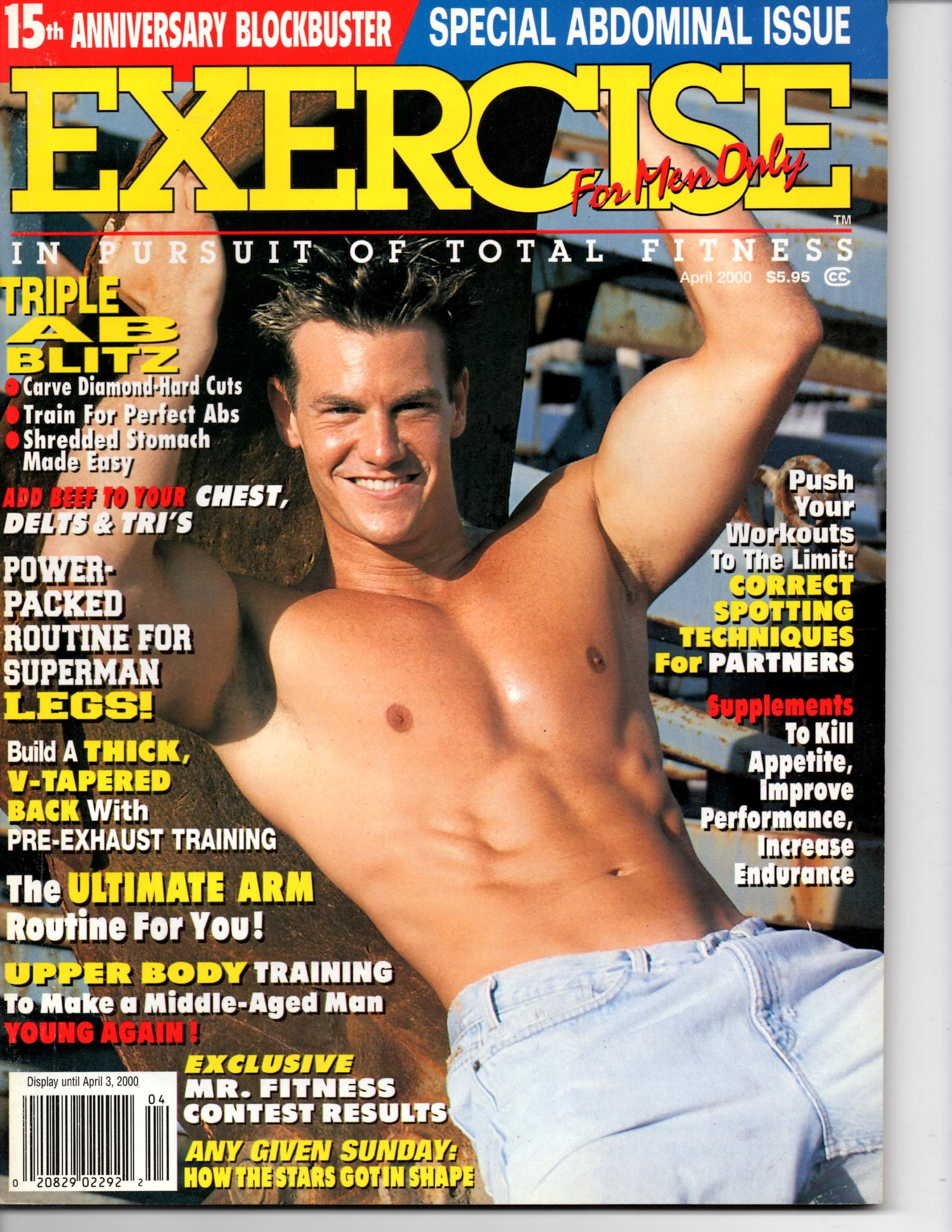Exercise For Men Only magazine may 2000 vol 16 issue 5/ Etsy