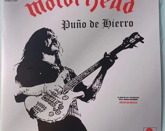 Motörhead – Puño De Hierro = Iron Fist / Heart Of Stone Mexico Promo 12" Record LP (The Best Of Greatest Hits)