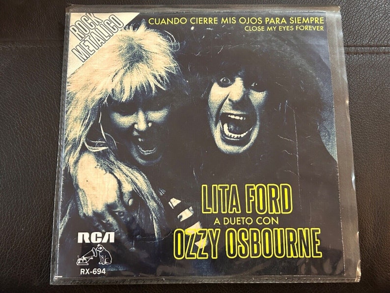 ozzy osbourne close my eyes forever text