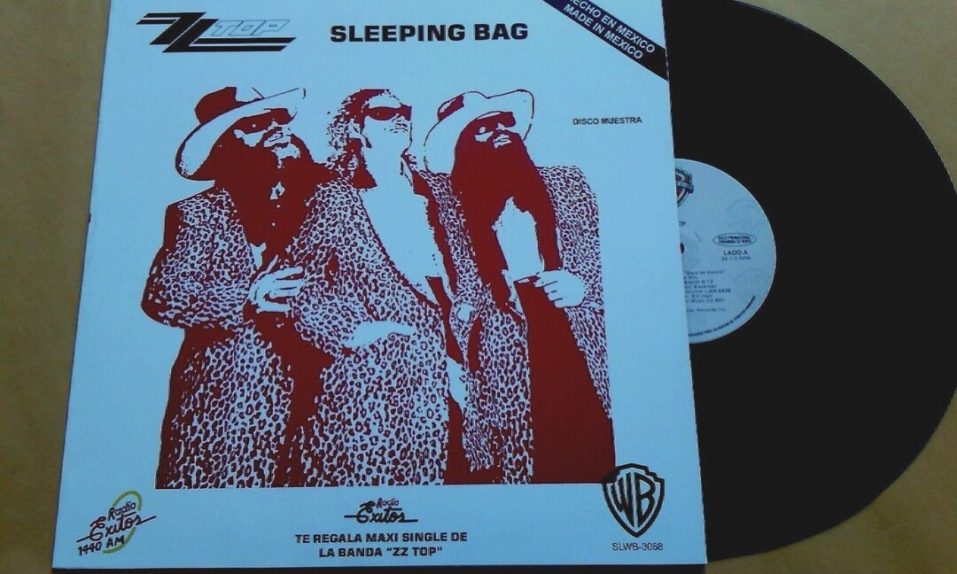 ZZ TOP Sleeping Bag / Sleeping Bag / Rough Boy Mega Rare Mexico Promo