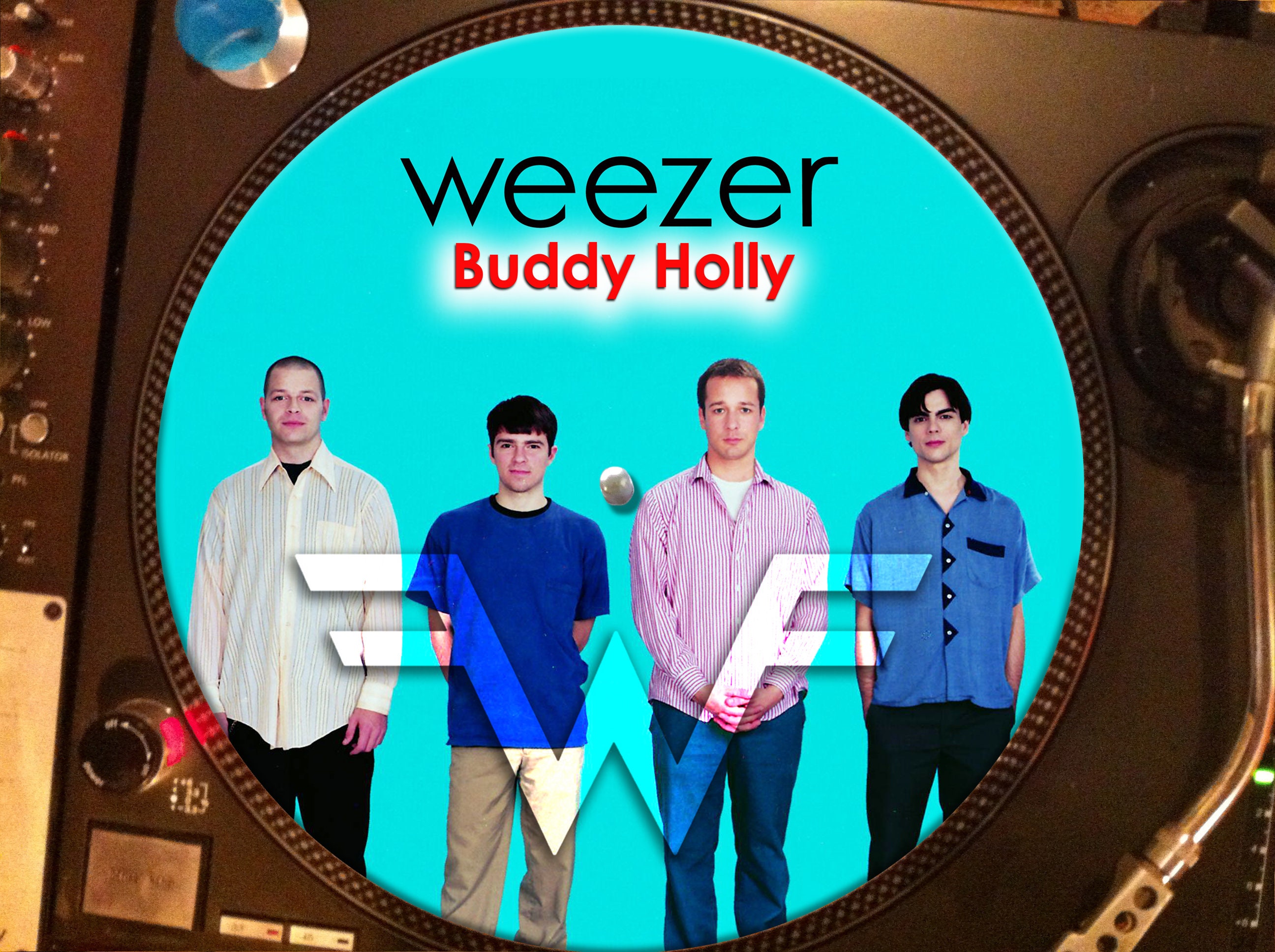 Weezer Buddy Holly Mega Rare 12 Single Picture Disc Etsy