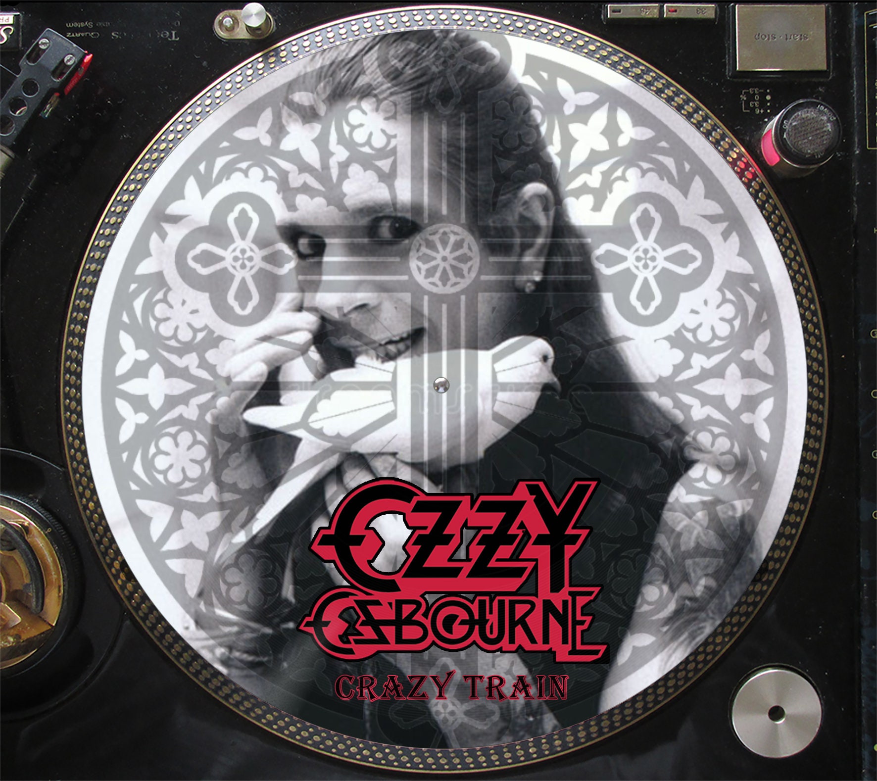 audio recording of ozzy osbourne crazy train