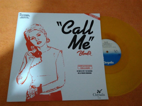 Debbie Harry Blondie Giorgio Moroder Call Me Llamame Etsy Debbie Harry Blondie Giorgio Moroder Call Me Llamame Etsy