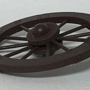 Wooden Wagon Wheel Dollhouse 1 1:2 scale