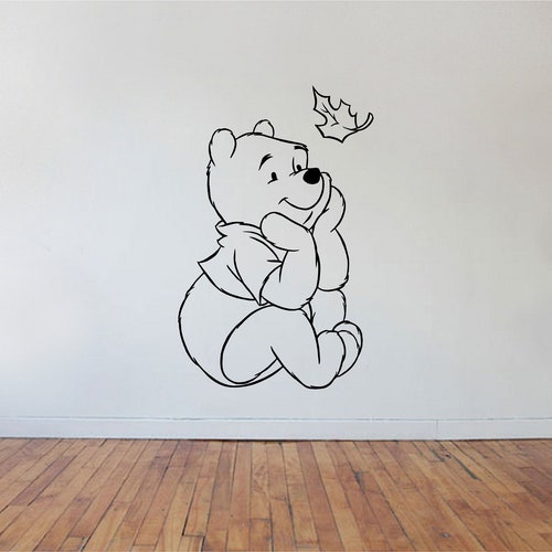 Winnie the Pooh Wall Sticker Eeyore Vinyl Decal Disney Art Etsy
