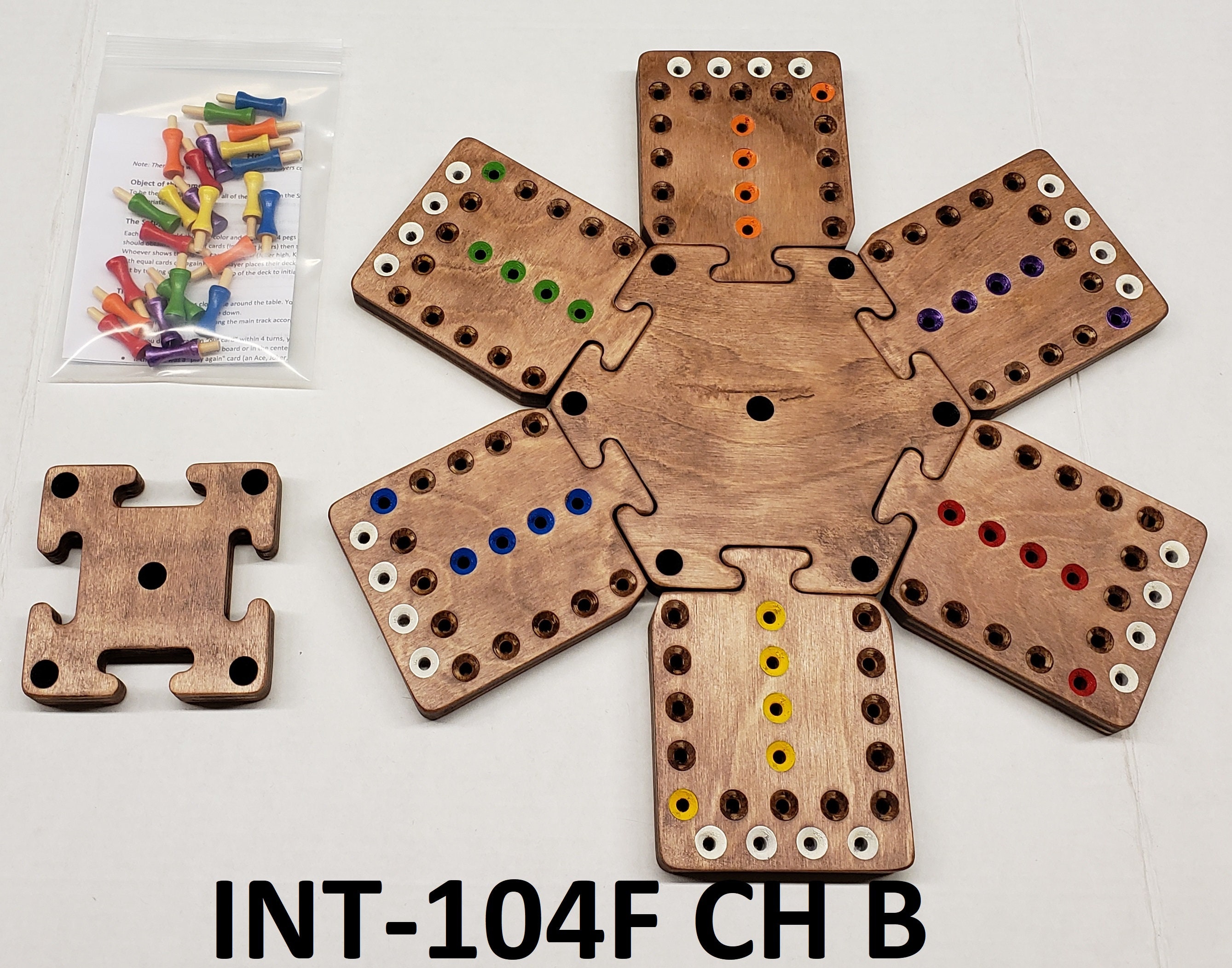 6 Player Modular Fast Track board game Etsy