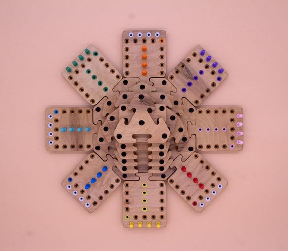 Deluxe Fast Track / Aggravation  6, 8, 10 OR 12 PLAYER w/ Xtra hubs