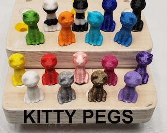 Kitty Game Pegs for Fast Track / Aggravation / Wahoo games