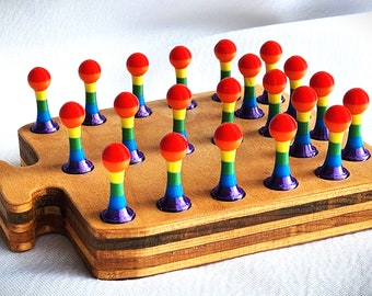 Game Pegs (Multi-Color) for Fast Track / Aggravation / Wahoo games