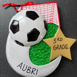Soccer Personalized Ornament