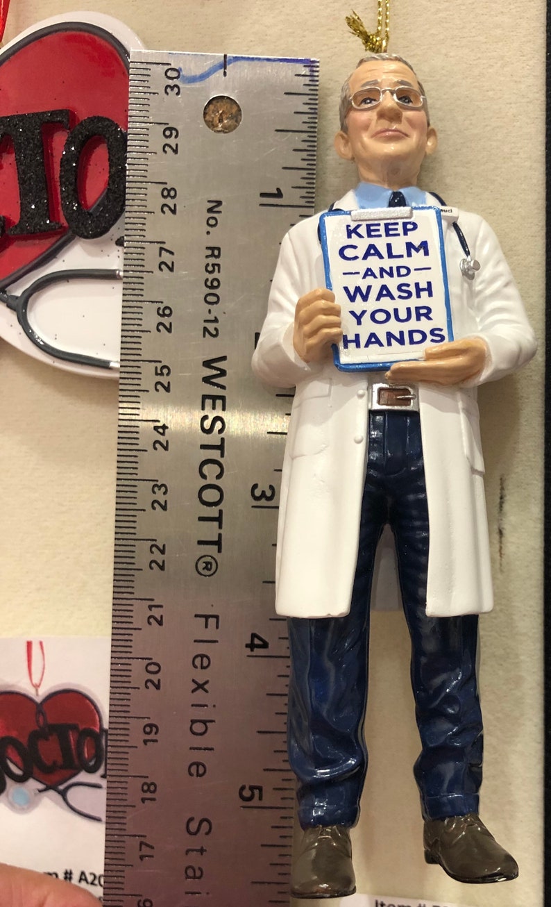 Dr. Fauci ornament image 0