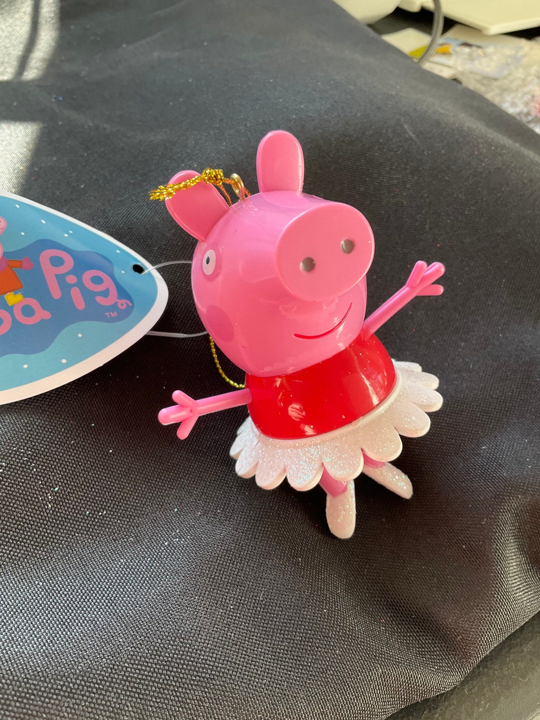 Peppa Pig Personalized Ornament - Etsy
