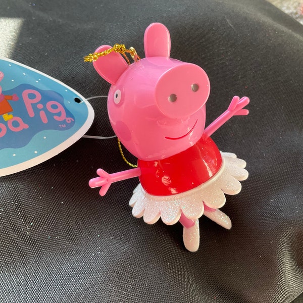 Personalized Peppa Pig Ornaments - Etsy