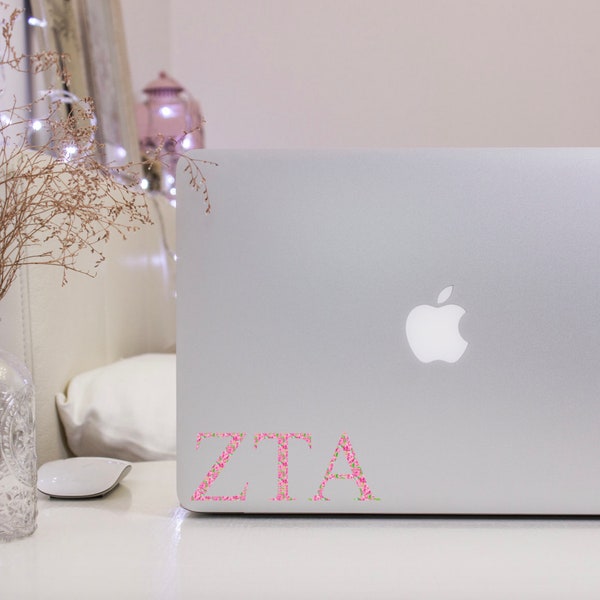 Lily Inspired SORORITY/FRATERNITY DECAL for car/laptop/etc