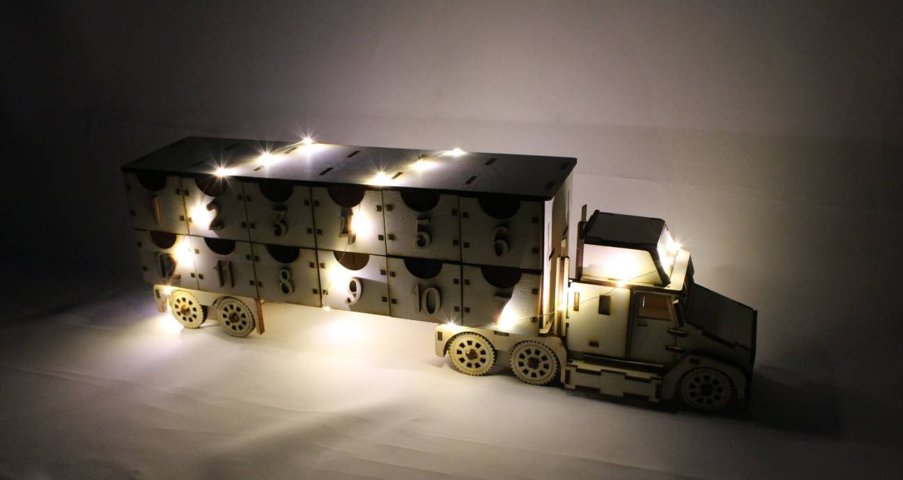 Advent Calendar Truck Truck Christmas Coca Cola Truck Etsy UK