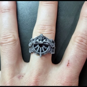 Final Fantasy inspired Lucii's ring - Noctis Lucis Caelum Ring - Fan made Prop