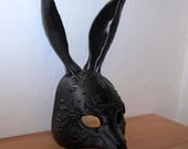 バイオPLA製ウサギマスク – 花柄のディテールを3Dプリント | 軽量で