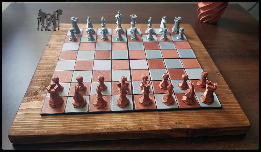 Mousepad Torneo WE Games | Scacchiera Legno 20'' | Stampa Grana Legno
