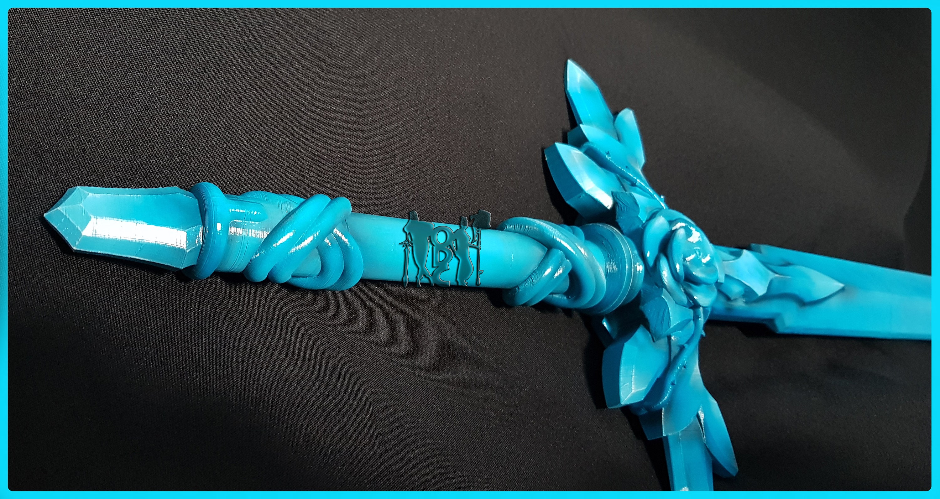 Alicization Blue Rose Sword Sword Art Online Cosplay Print Etsy