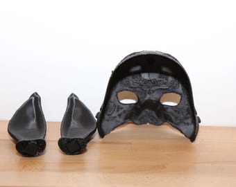 バイオPLA製ウサギマスク – 花柄のディテールを3Dプリント | 軽量で