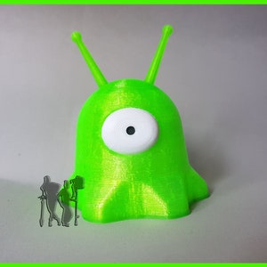 Futurama Brain Slug Slime Headband- GLOW in the Dark - fascia capelli - stampa 3D