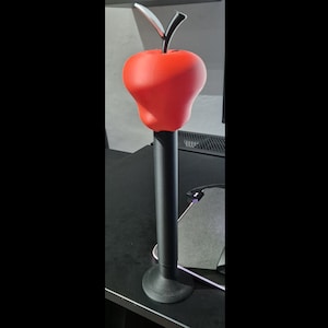 Hazbin hotel cosplay - Lucifer staff inspired - fan made prop