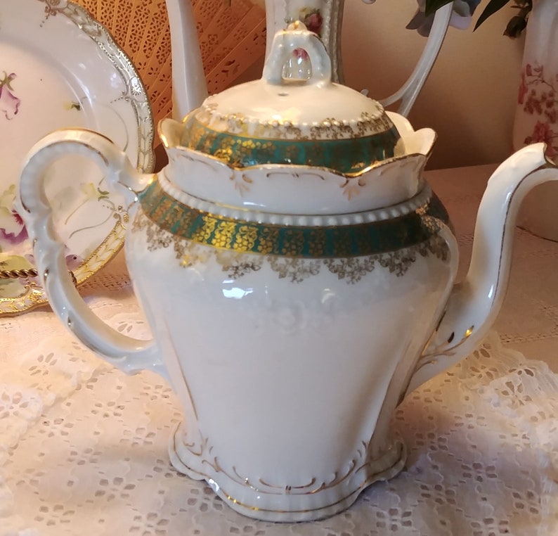 Rare KPM coffeeTeapot
