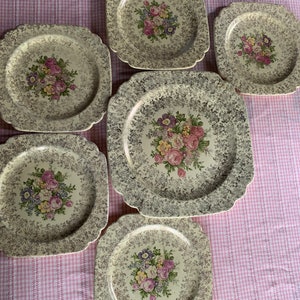 Antique Homer Laughlin Royal Desert Server Set