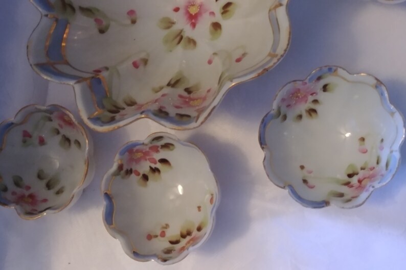 Nippon Nut/candy Bowls Server Set Etsy