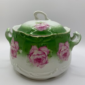 Blenheim Germany  China Biscuit/Cracker Jar