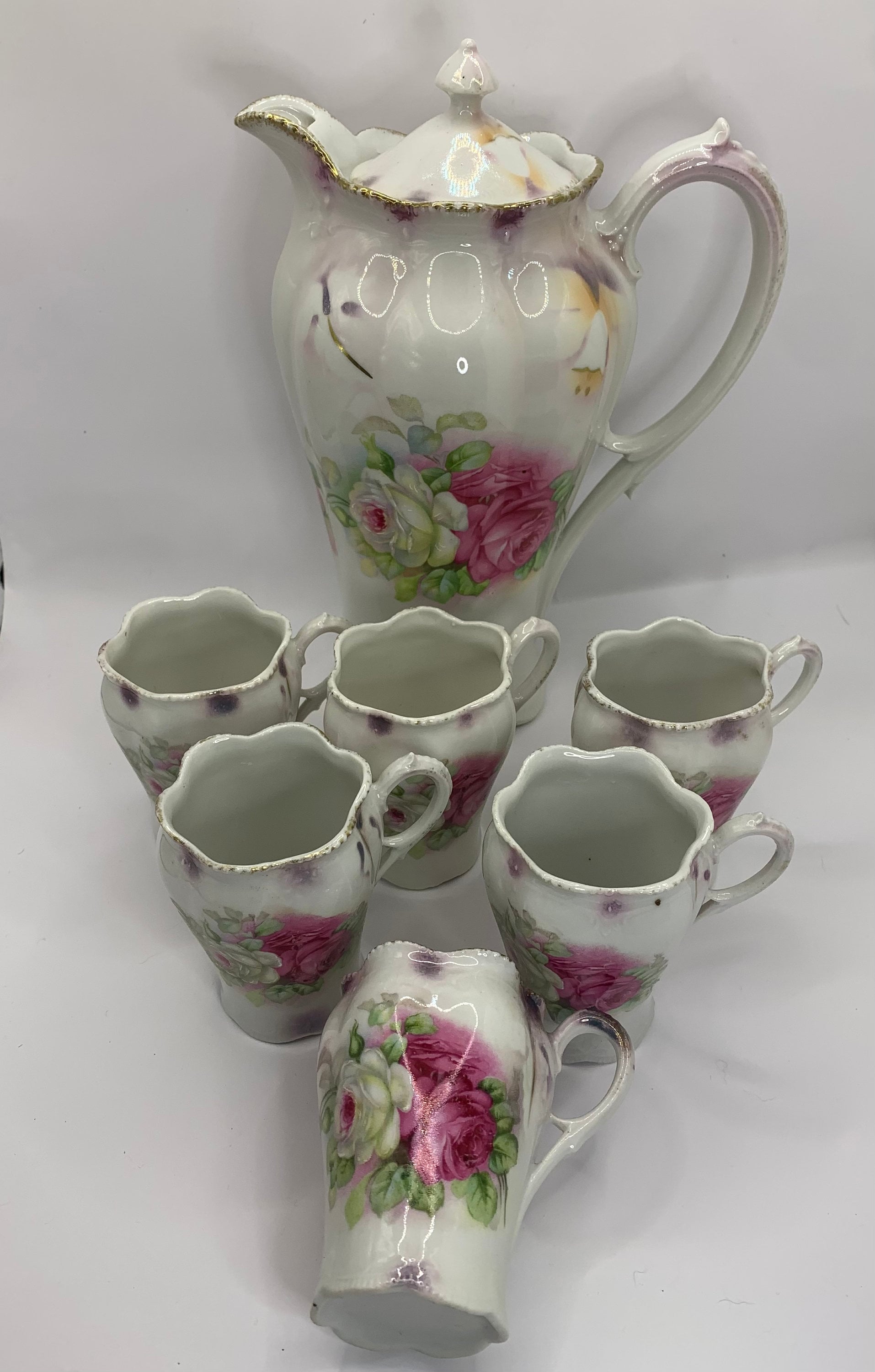 【超特価】 Antique Gorgeous Etsy - Set Pot Chocolate Rose 1人掛けソファ