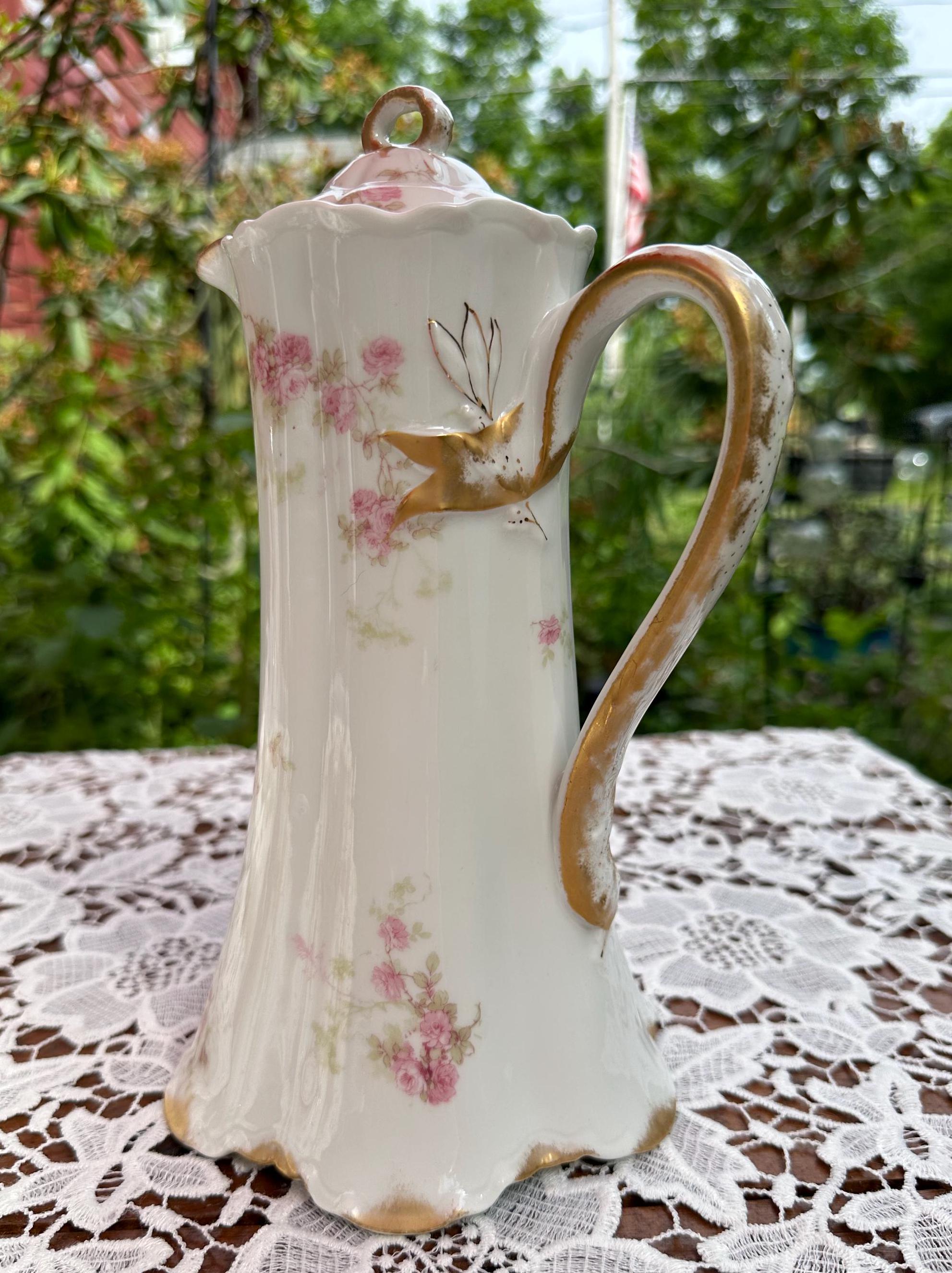 Limoges Chocolate Pot Set - Etsy Canada