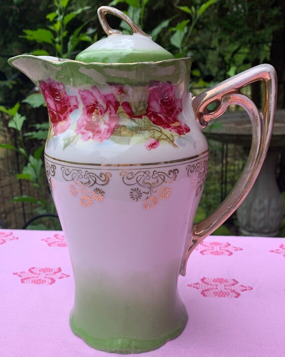 Antique Chocolate Pot Etsy