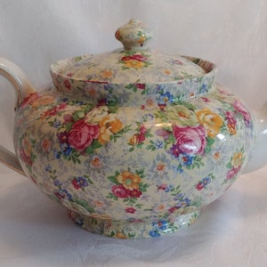 Lord Nelson Ware Rose Time Teapot