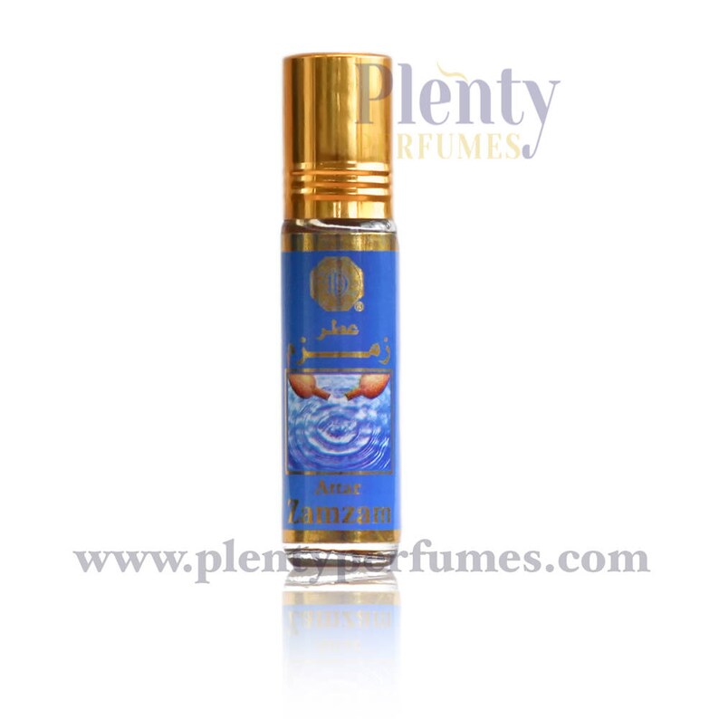 Zamzam Par Surrati 8ml Floral Frais Parfum Oriental à Lhuile Attar Concentré Sans Alcool