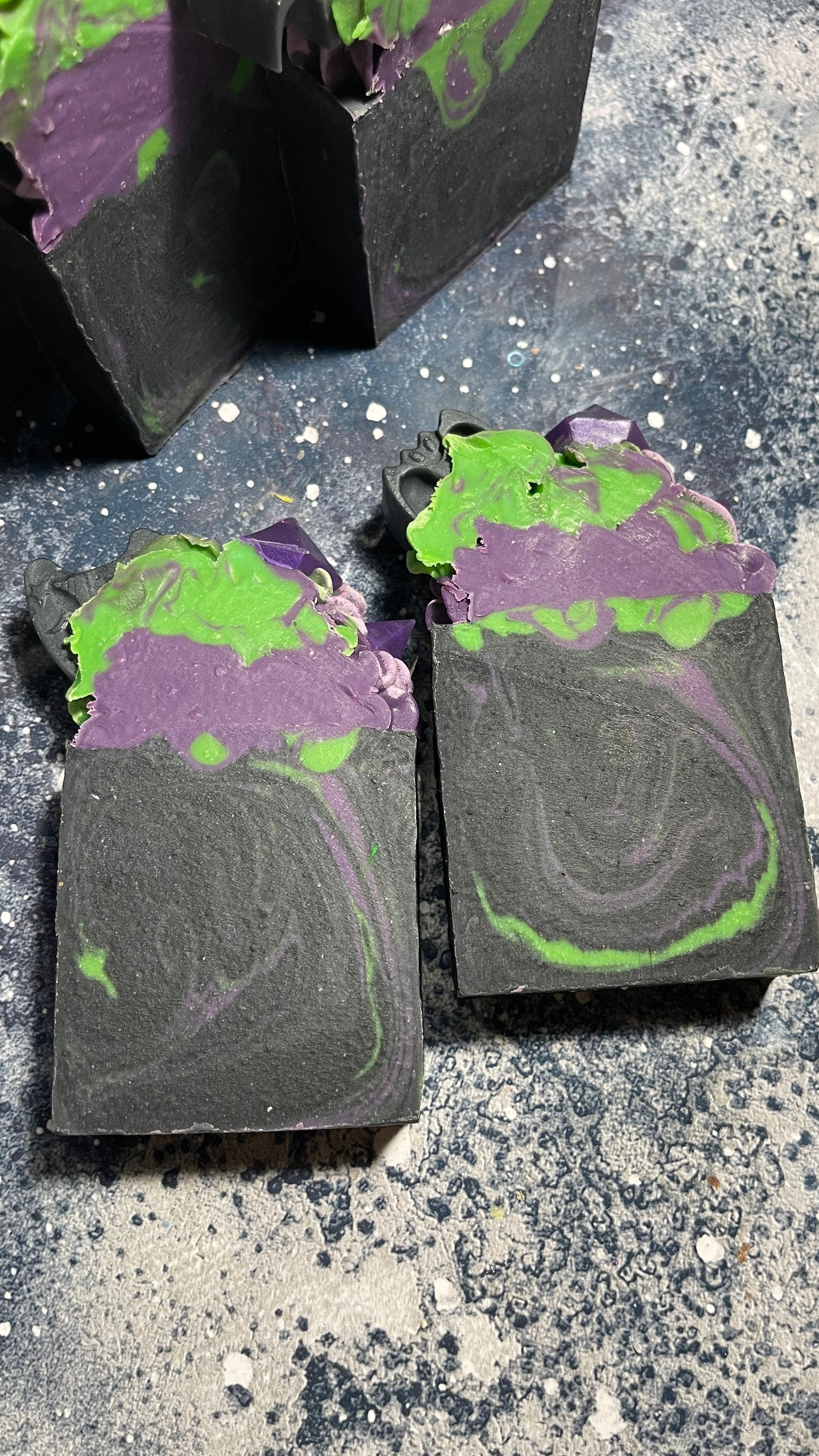Handmade Artisan Black Magic Cold Process Soap Bar With Shea Butter ...